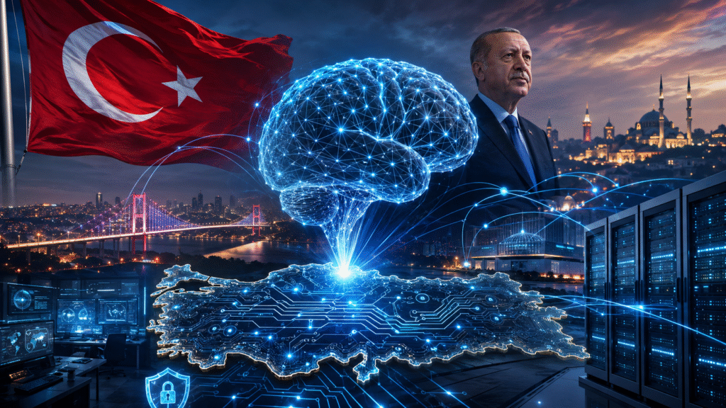 تركيا تطلق نموذج الذكاء الاصطناعي الوطني بيلج لتعزيز السيادة الرقمية والاستقلال التقني.