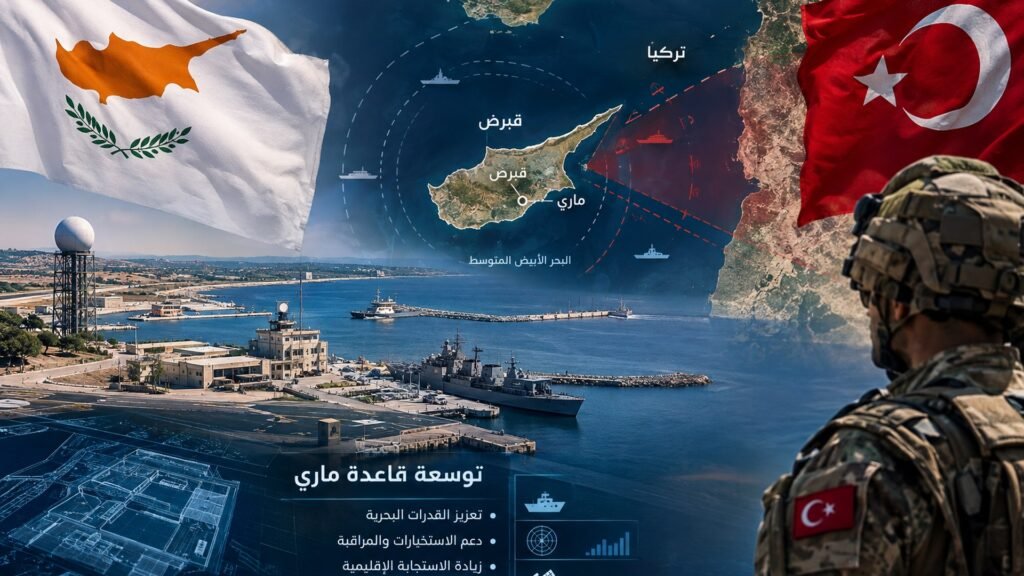 قاعدة ماري البحرية في قبرص وتطور البنية العسكرية في شرق المتوسط