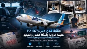 طائرة فلاي دبي FZ1073 ومسار الرحلة من دبي إلى تل أبيب وتحويلها إلى تبوك