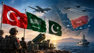التعاون العسكري التركي السعودي واتفاق مكة الدفاعي وانعكاساتهما على اليمن وأمن البحر الأحمر